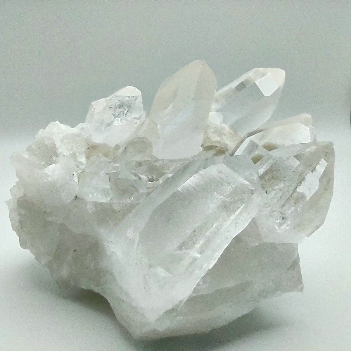 Outlets Large Natural Original Himalayan Clear Rich Quartz Cluster/White Rich Quartz Cluster/Receiver Generator Quartz Reflector/Gift