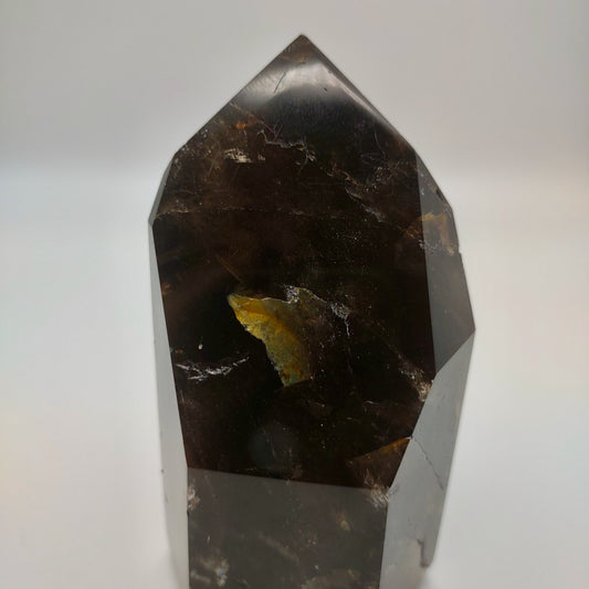Dark Smoky Quartz Point